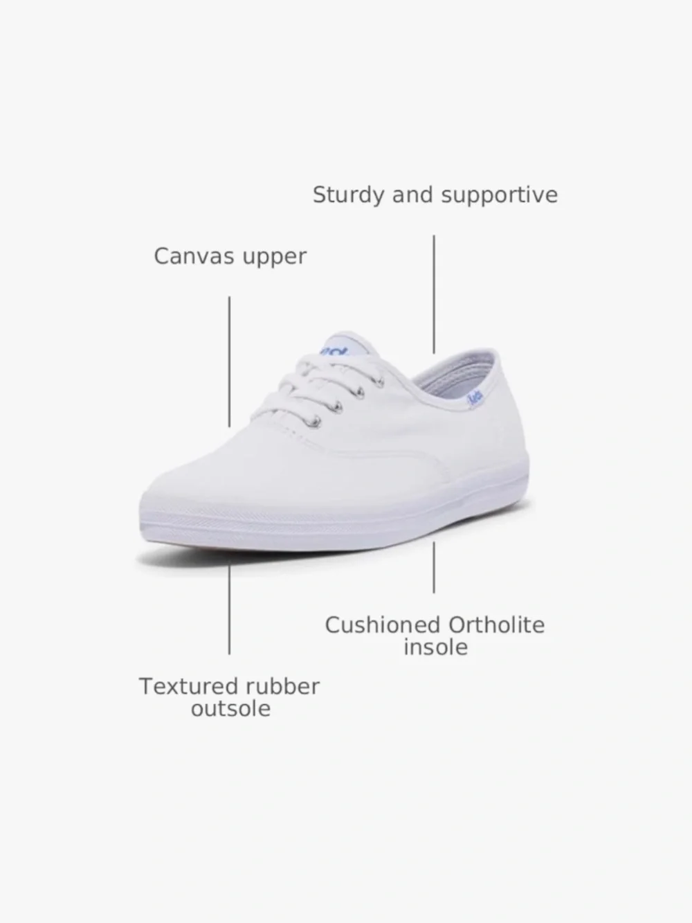 A224 Keds Women's Champion Seasonal Lace-Up Fashion Sneaker 7.5